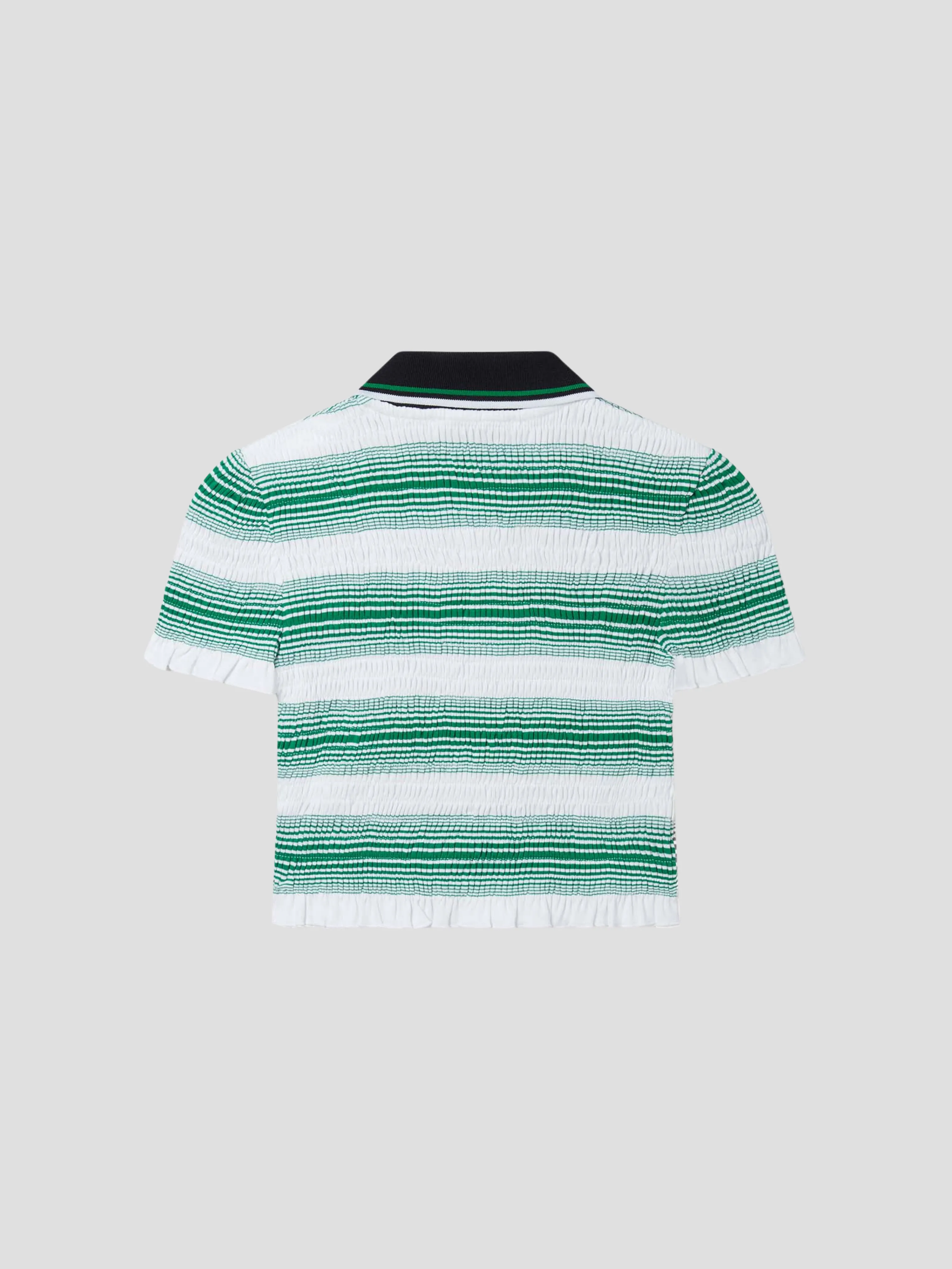 Gradient Stripe Polo Shirt