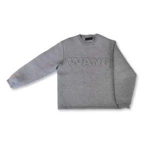 Gray H&M x Alexander Wang sweatshirt