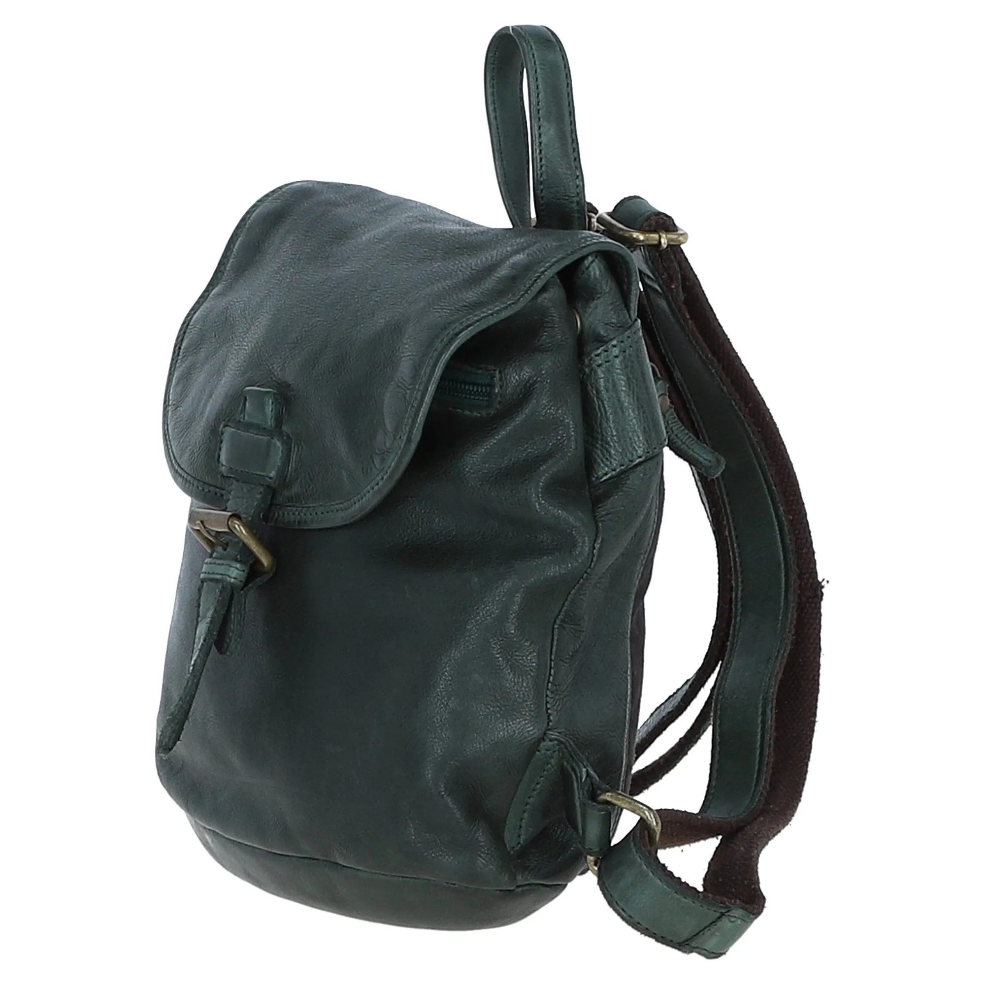 Green Ashwood Leather Backpacks D-97.