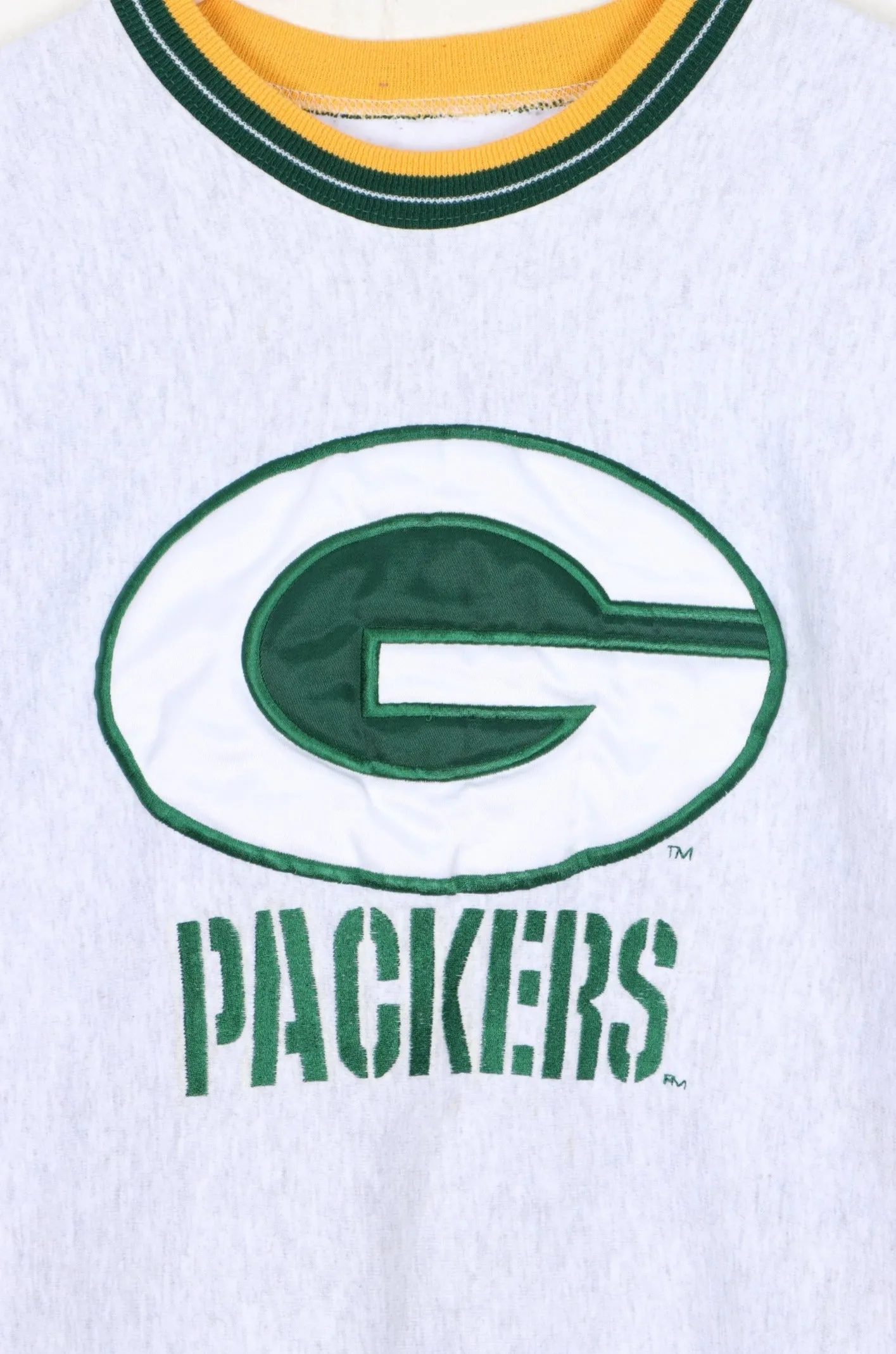 Green Bay Packers XXL Sweatshirt with Big Logo Embroidery, Made in USA