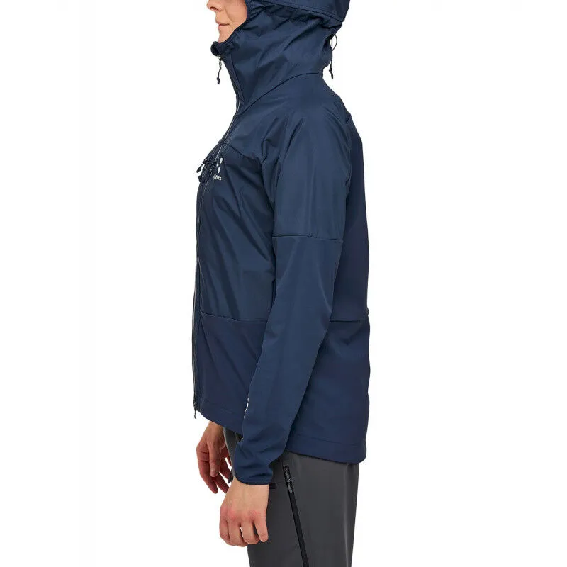 Haglöfs L.I.M Hybrid Touring Hood - Women's Rain Jacket