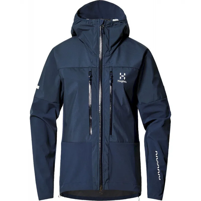 Haglöfs L.I.M Hybrid Touring Hood - Women's Rain Jacket