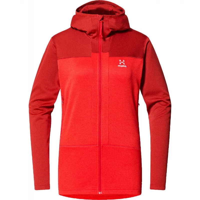 Haglöfs Women's ROC Flash Mid Hood Fleece Jacket