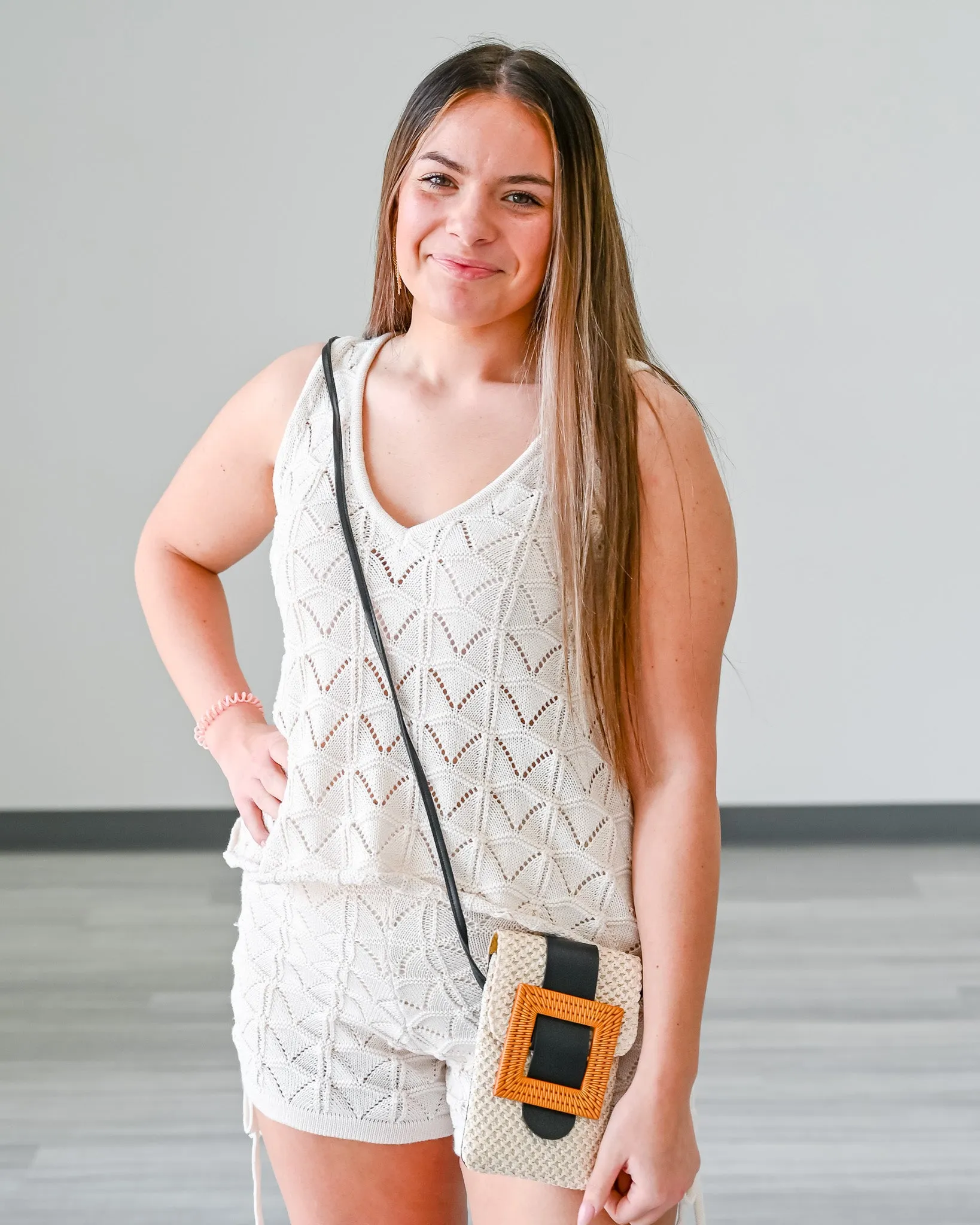 Sleeveless Knit Top for Happier Days