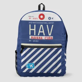 HAV backpack.