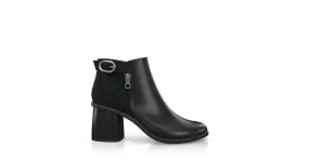 Stylish Heeled Ankle Boots 5907