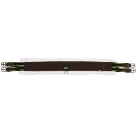 Henri de Rivel Brown Synthetic Fleece Girth