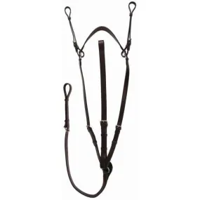 Henri de Rivel Pro Flat Breastplate Martingale - Horse Tack