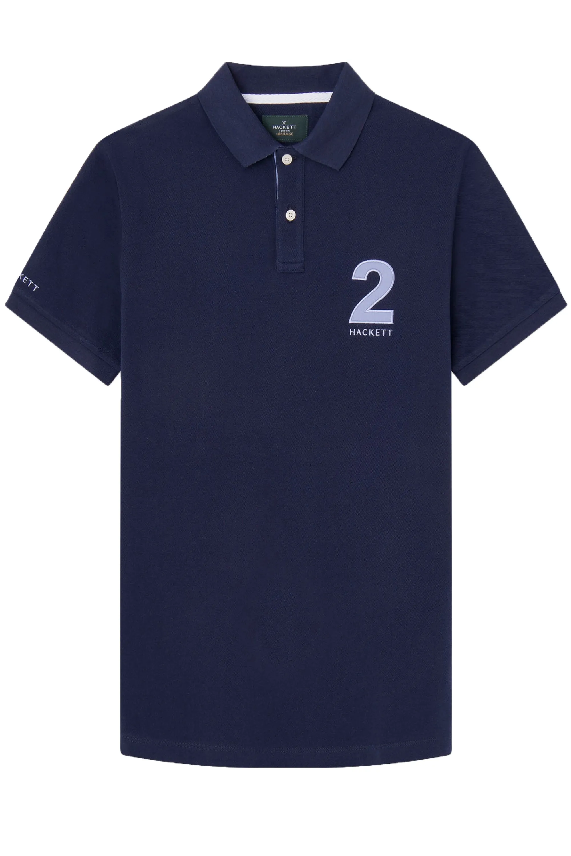 Heritage Number Polo Navy