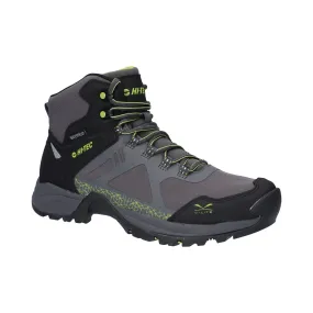 Hi-Tec V-Lite Psych Boots - Dark Grey/Lime