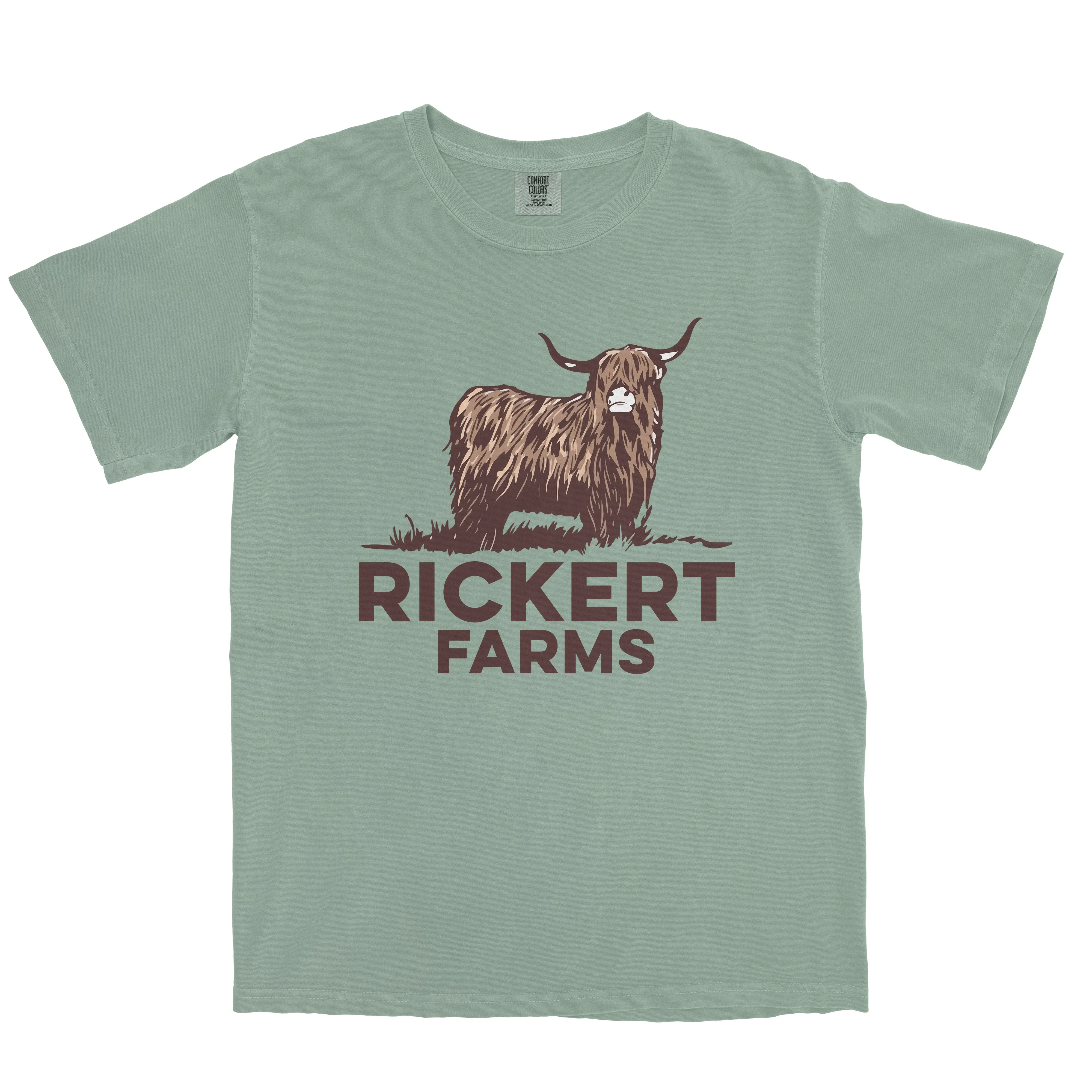 HIGHLAND CATTLE FARM CUSTOM SHIRT L1