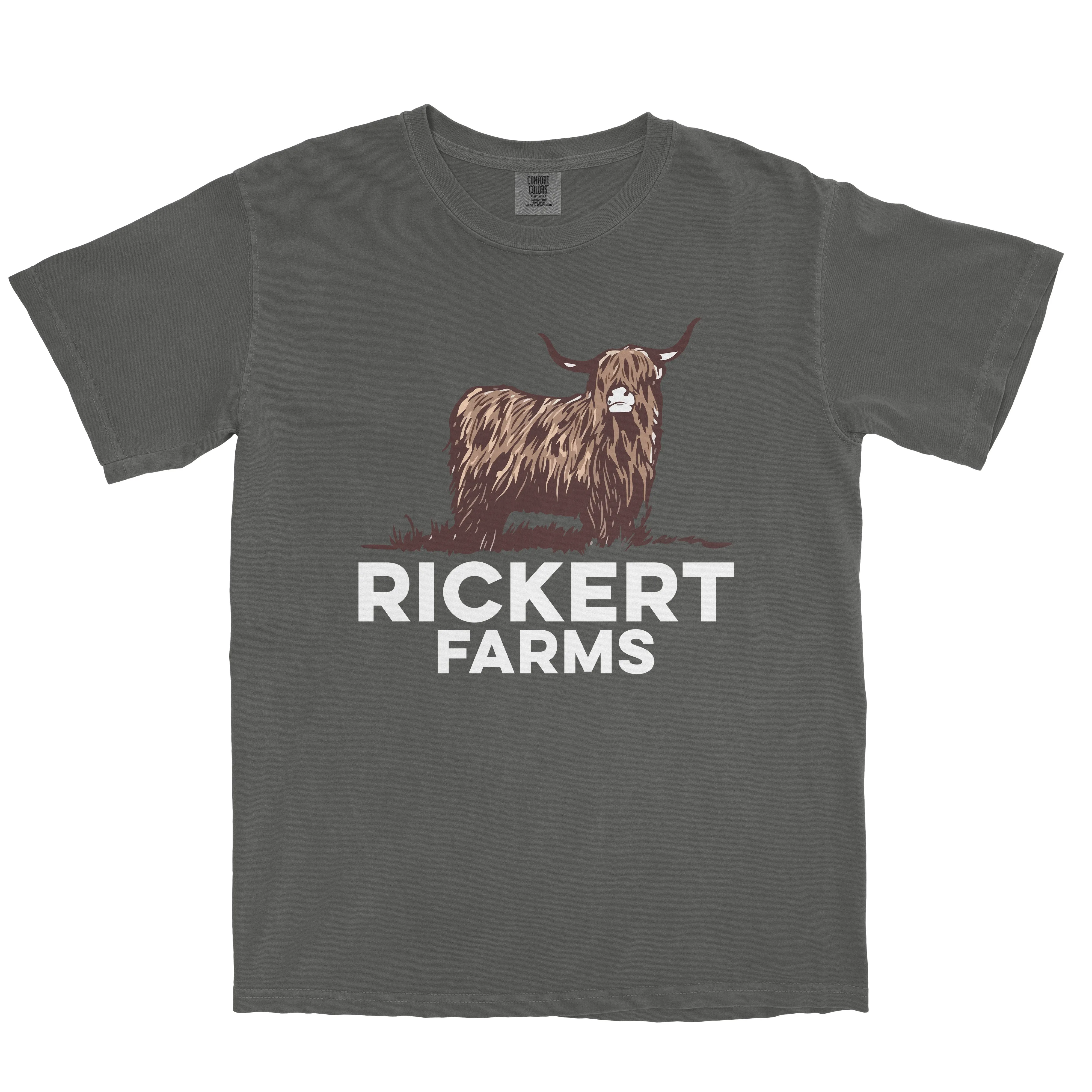 HIGHLAND CATTLE FARM CUSTOM SHIRT L1