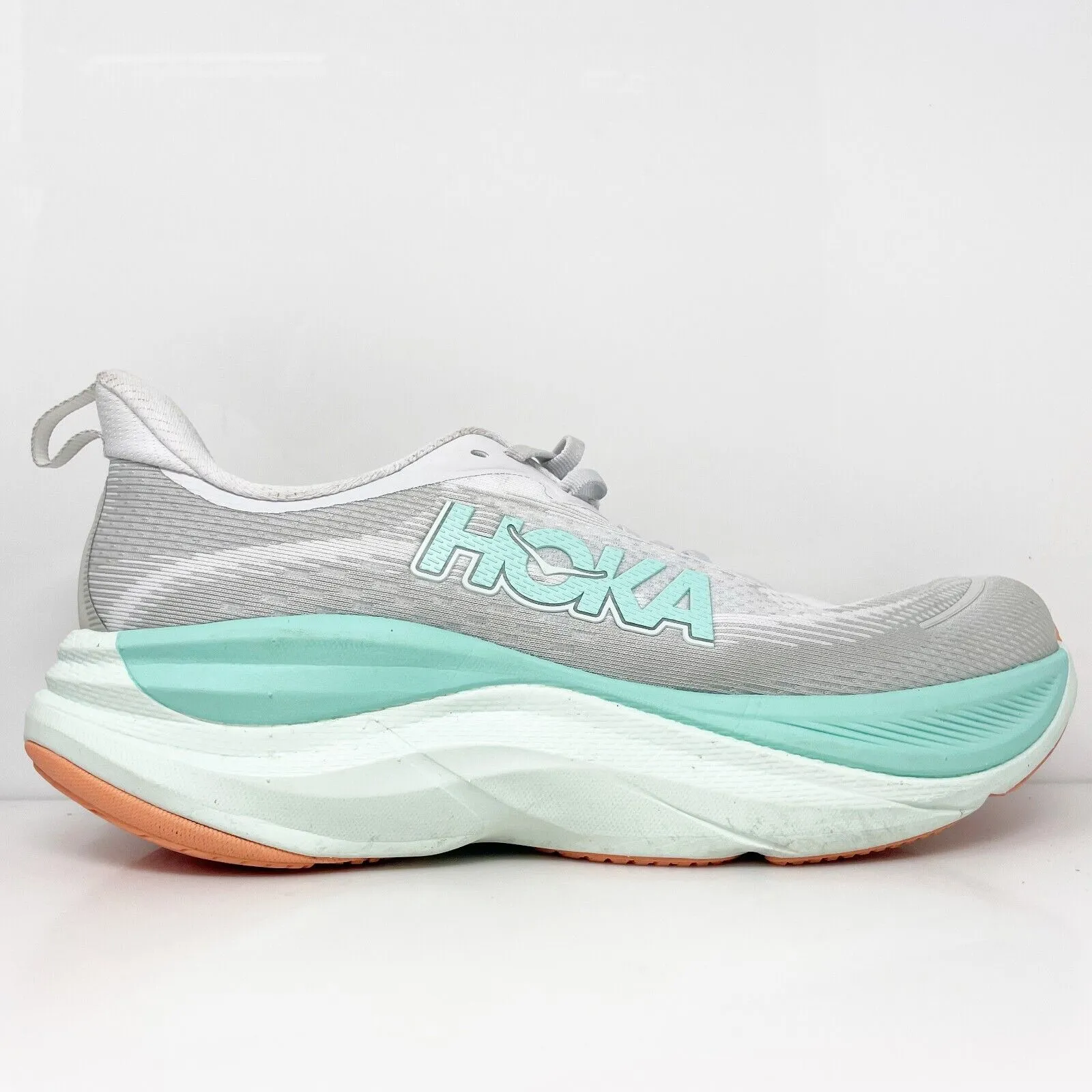 Hoka One One Womens Skyflow 1155113 CMCG Gray Running Shoes Sneakers Size 10 B