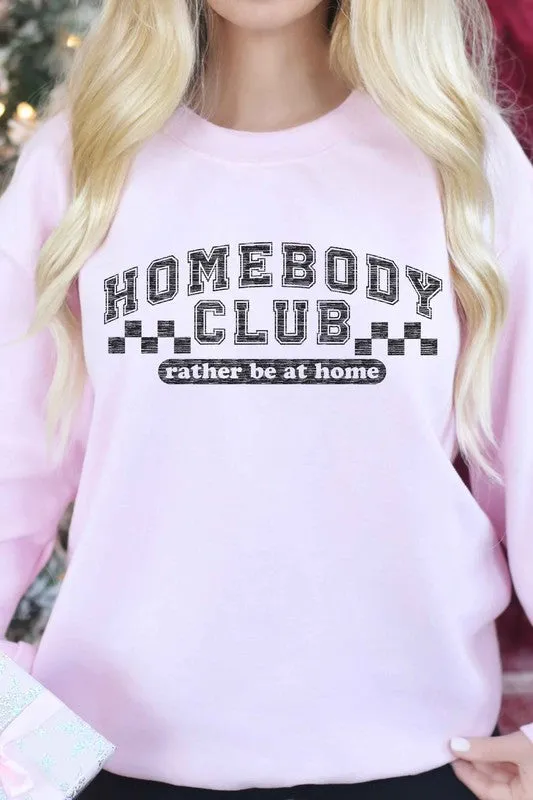 Graphic Sweatshirt - Homebody Club