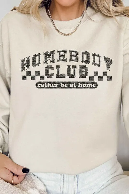 Graphic Sweatshirt - Homebody Club