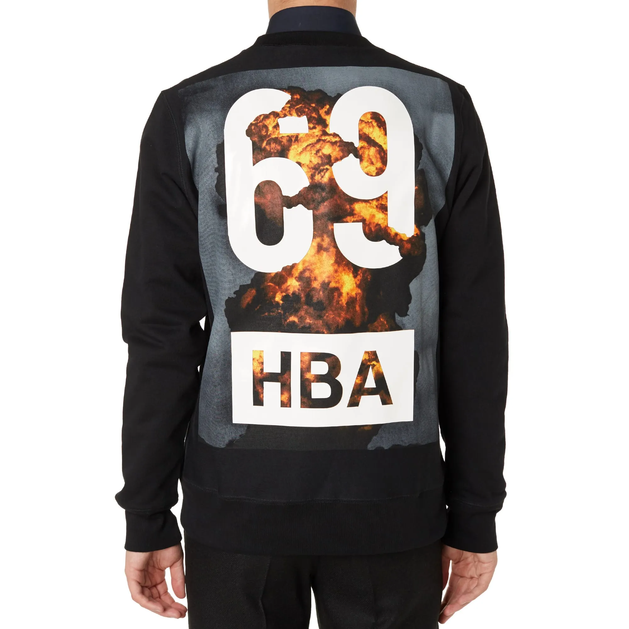 Hood By Air 1969 Explosion Crew SweatBlack & Multi - Shop Now