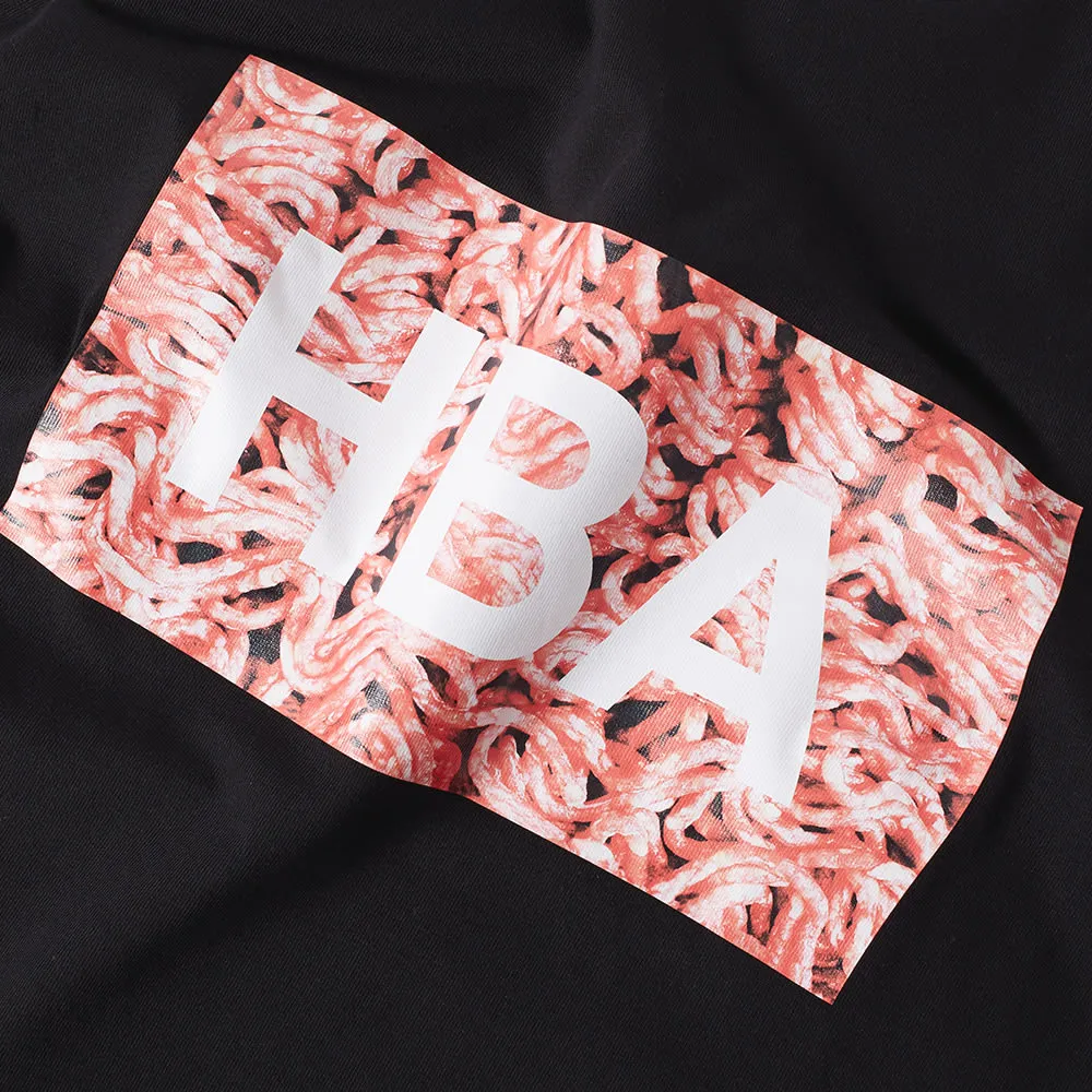 Hood By Air Long Sleeve Black Meat Box T-shirt