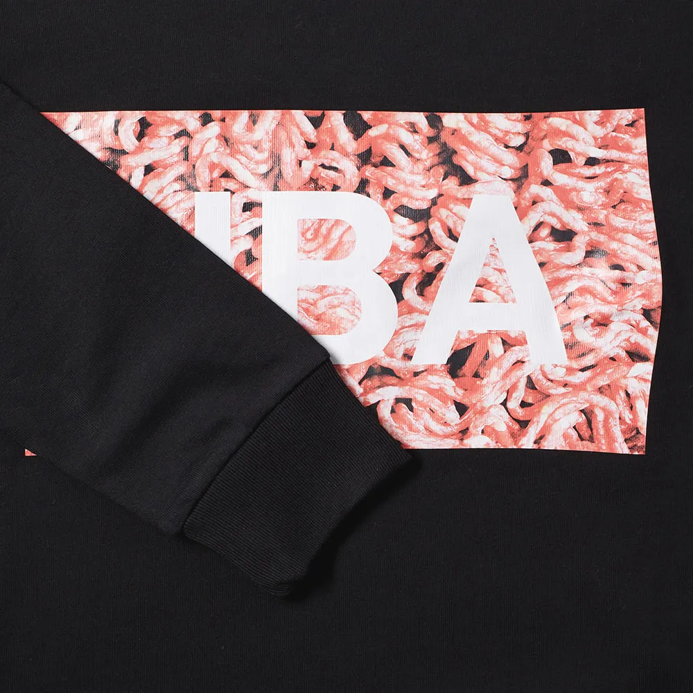 Hood By Air Long Sleeve Black Meat Box T-shirt