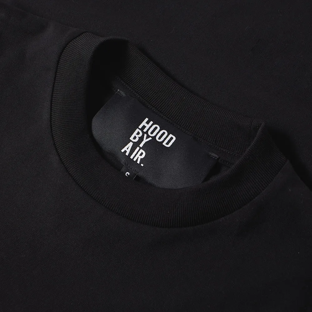 Hood By Air Long Sleeve Black Meat Box T-shirt