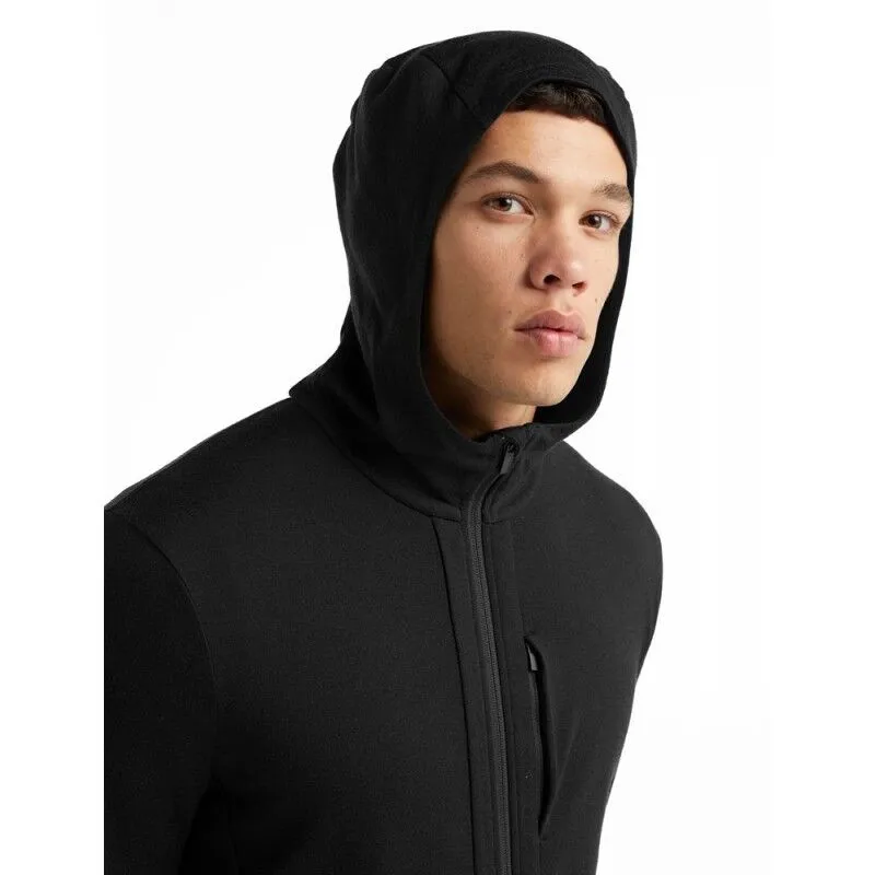 Quantum III LS Zip Hood - Men's Merino Wool Fleece Jacket