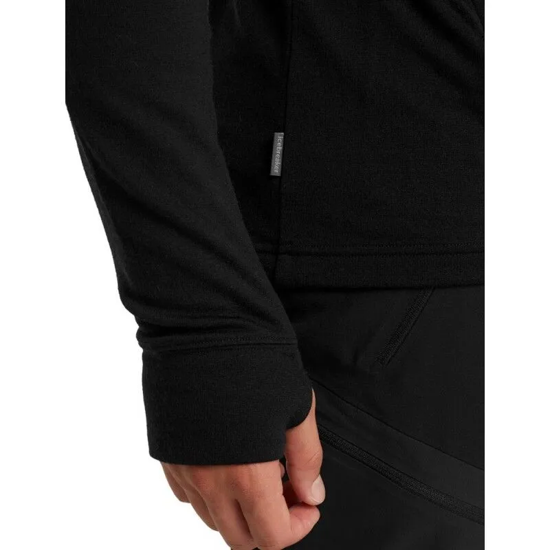 Quantum III LS Zip Hood - Men's Merino Wool Fleece Jacket