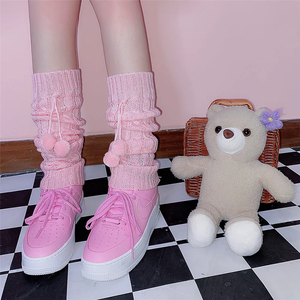 Sweet Knit JK Cuff Socks BY07231 from JAPANESE HARAJUKU