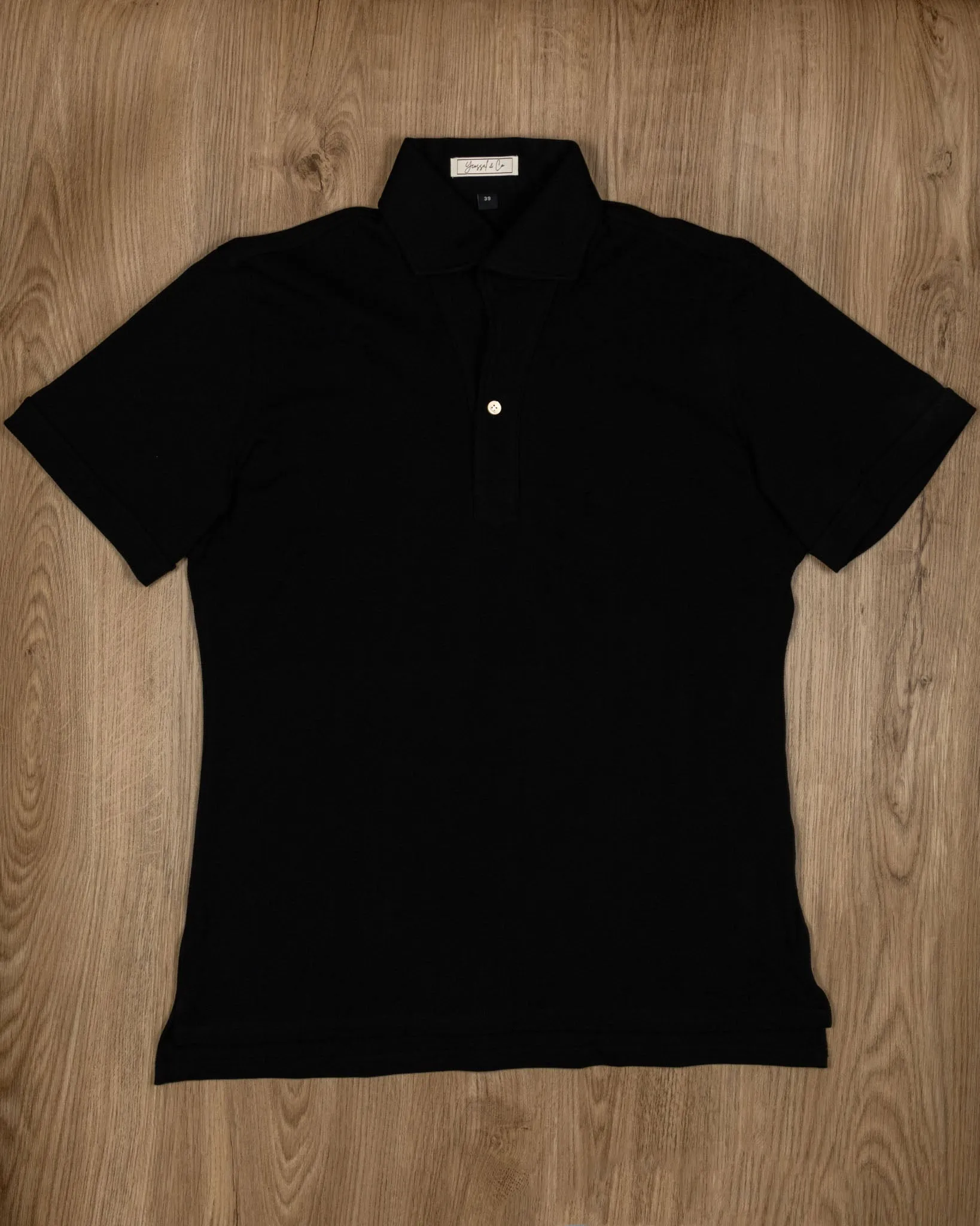 Kai Stretch Cotton Piqué Polo Shirt