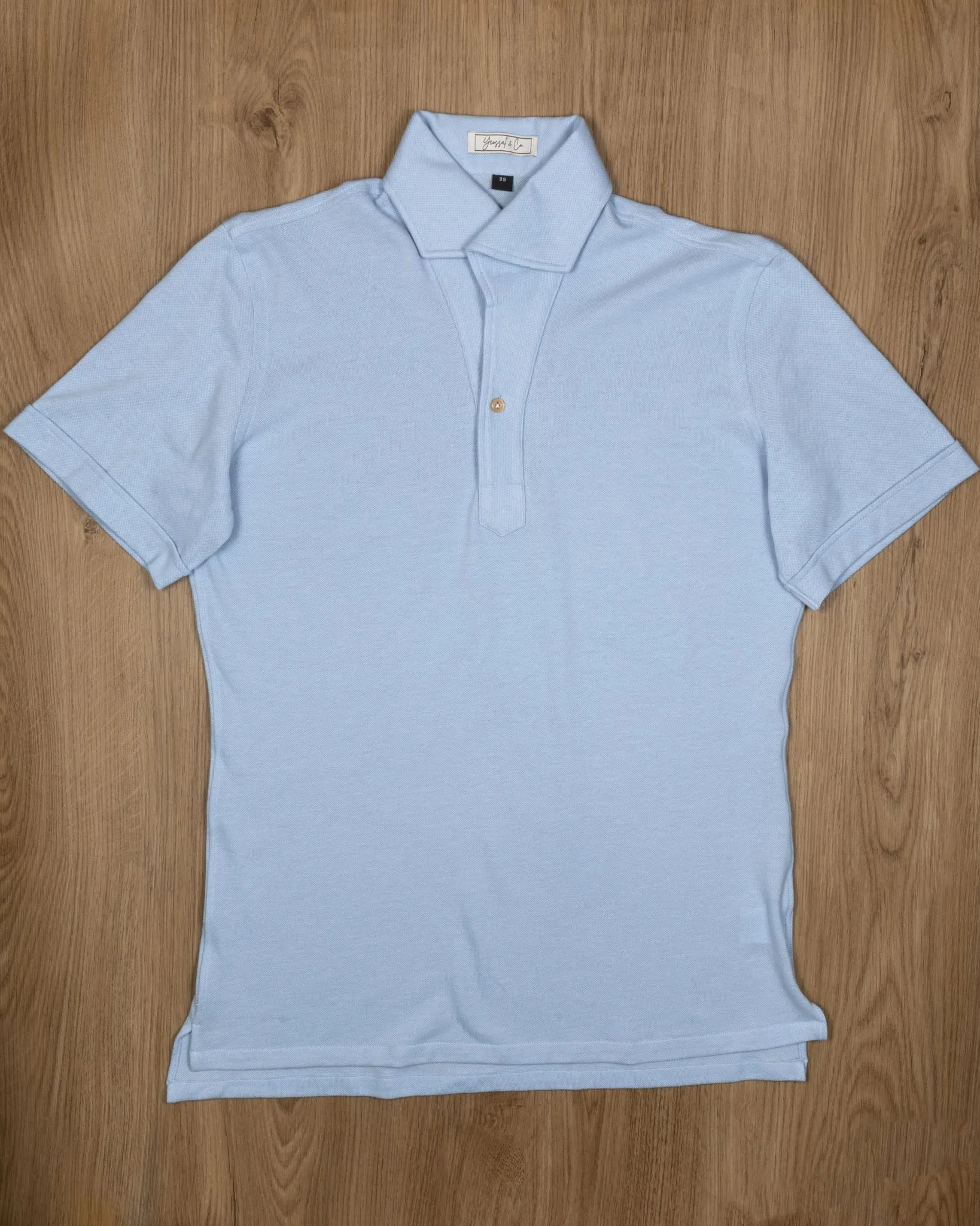 Kai Stretch Cotton Piqué Polo Shirt