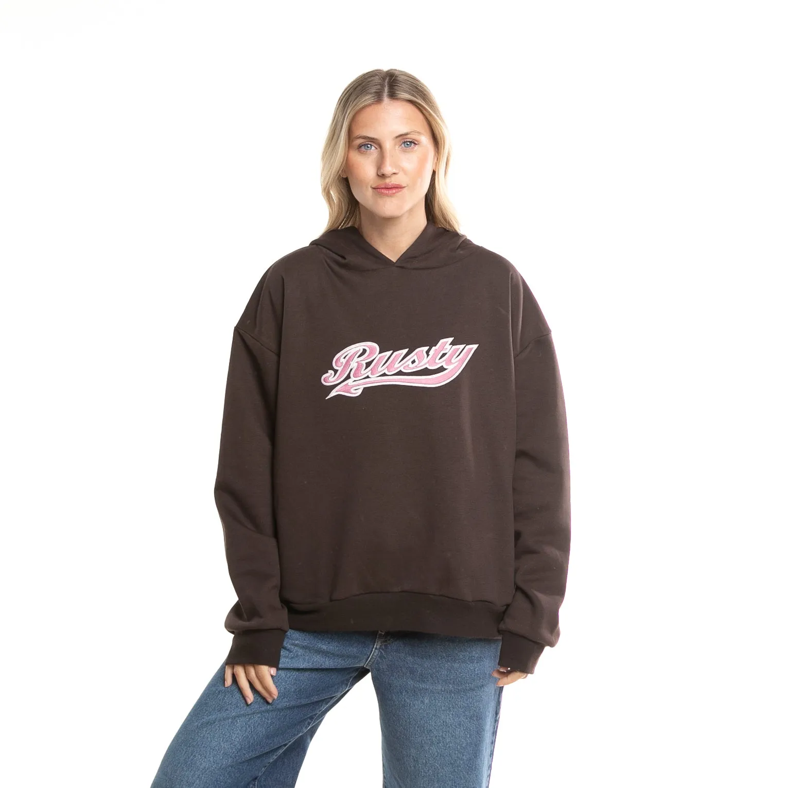 Kangaroo Rusty Norty Oversized Hoodie Capuccino - Buy Now