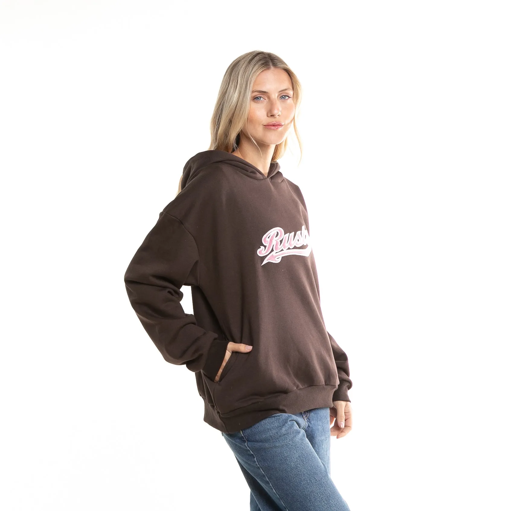 Kangaroo Rusty Norty Oversized Hoodie Capuccino - Buy Now