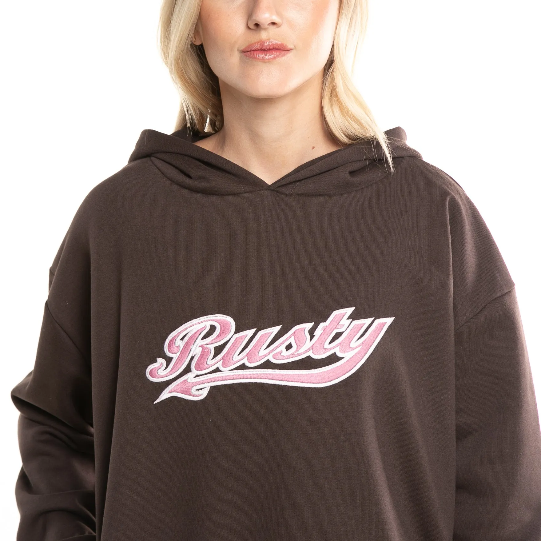 Kangaroo Rusty Norty Oversized Hoodie Capuccino - Buy Now