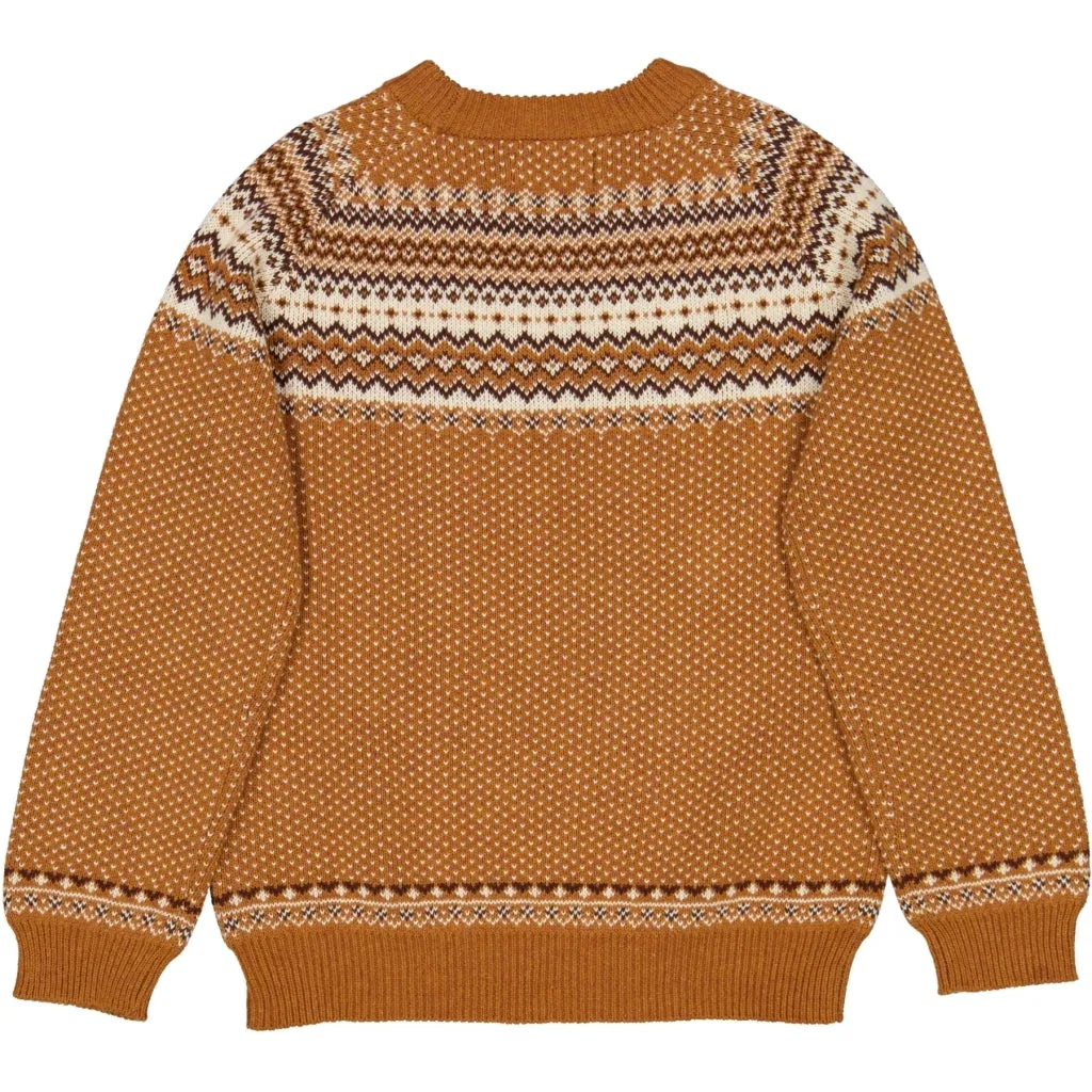 Knit Pullover Bennie - cinnamon melange