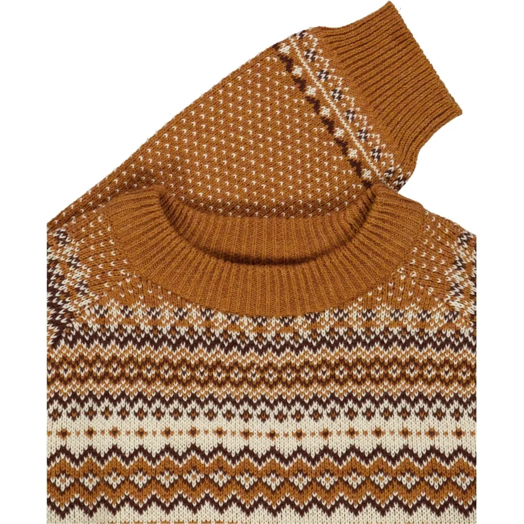 Knit Pullover Bennie - cinnamon melange