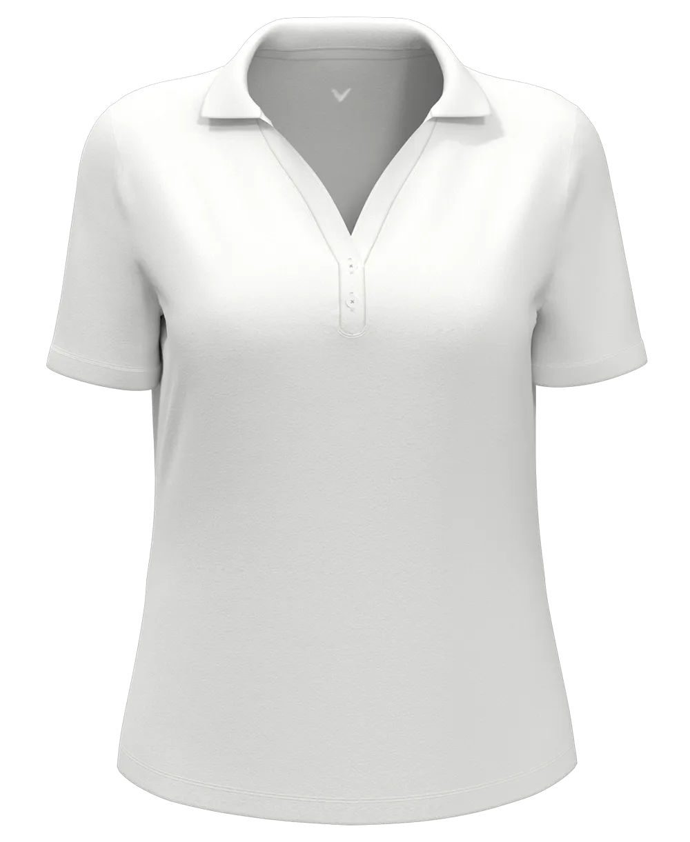 LADIES MICRO TEXTURE POLO