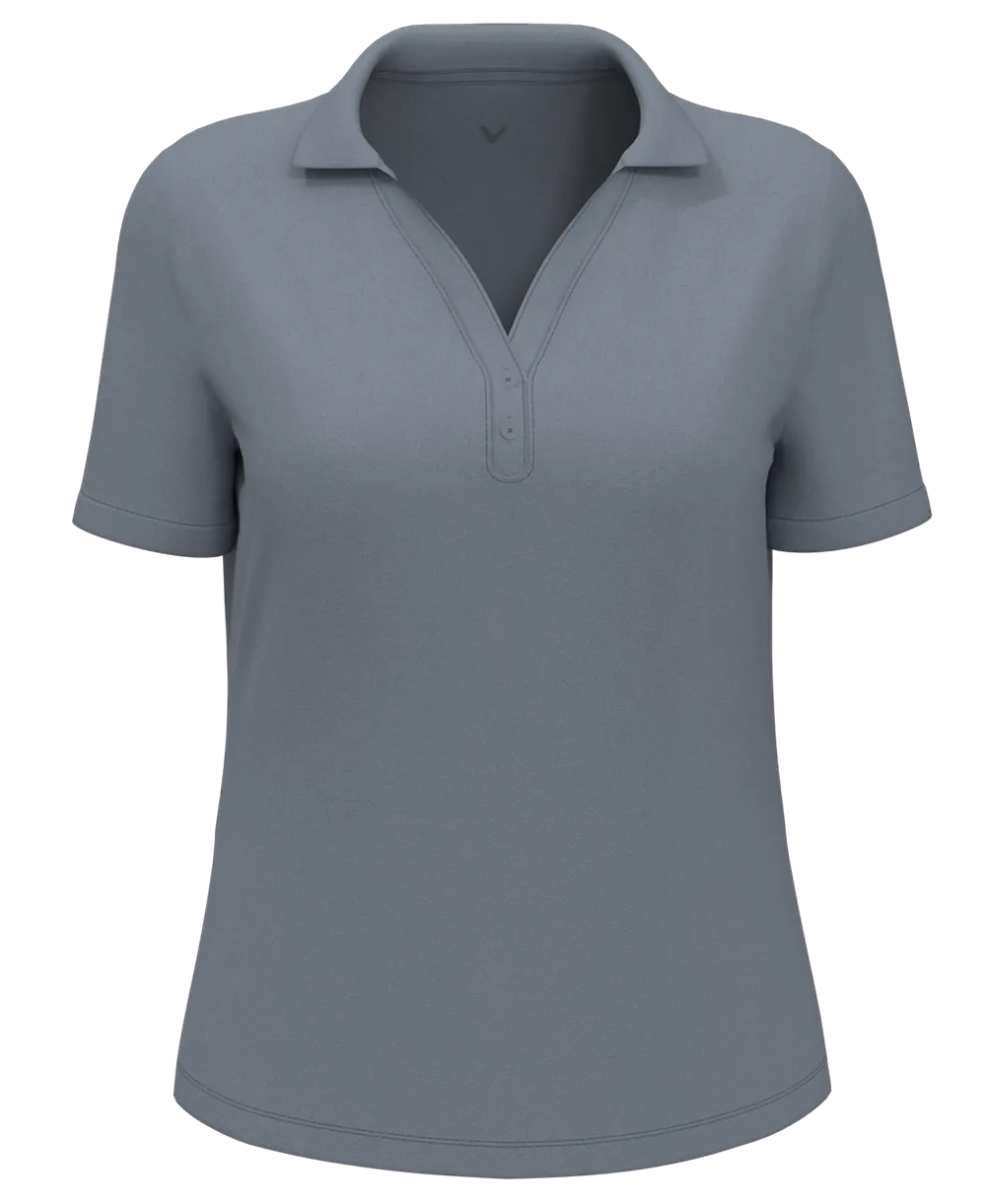 LADIES MICRO TEXTURE POLO