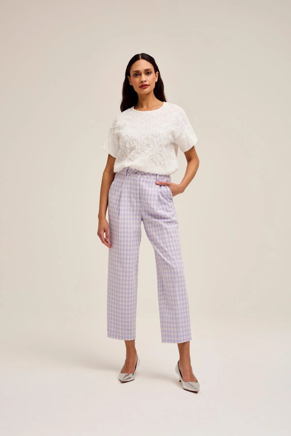 Lahti Trousers in Purple