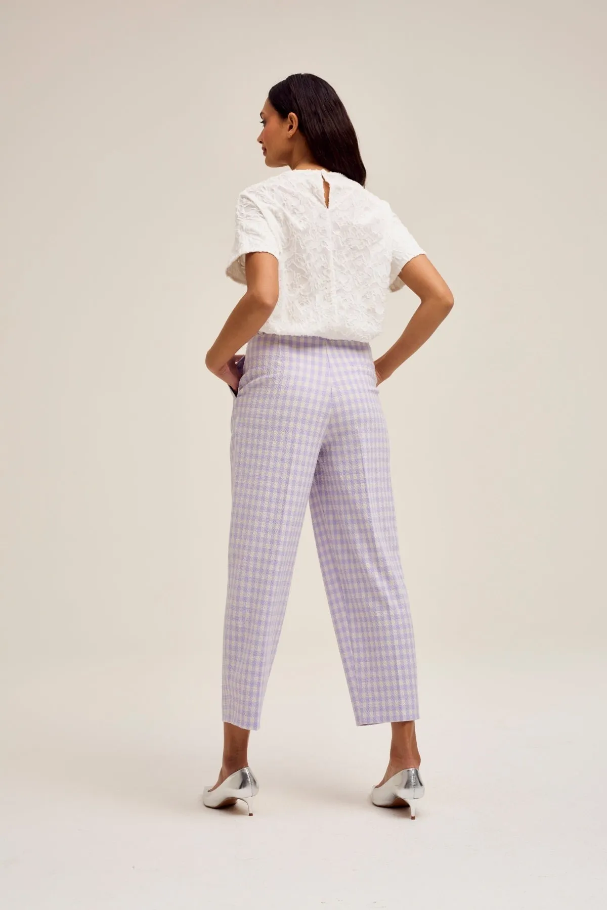 Lahti Trousers in Purple