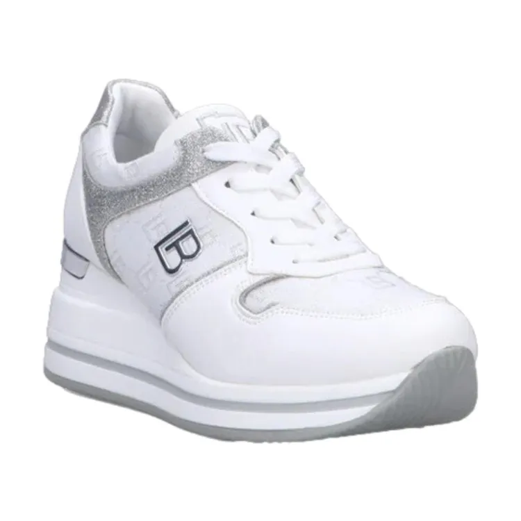 Bianco Stringate Sneakers for Women by Laura Biagiotti