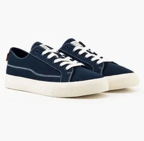 Levi's® Decon Lace Canvas Trainers Navy Blue