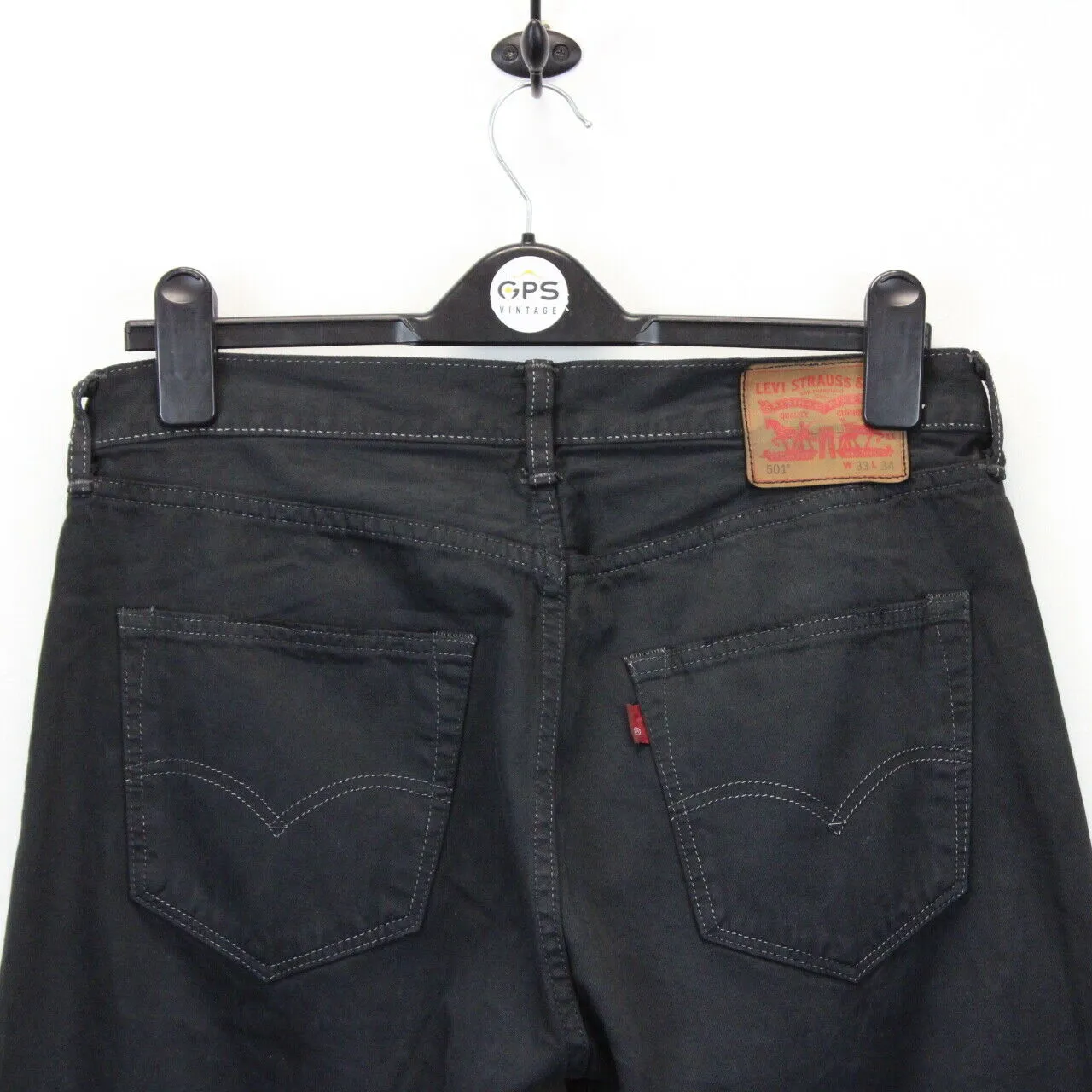 LEVIS 501 Jeans Black | W33 L34