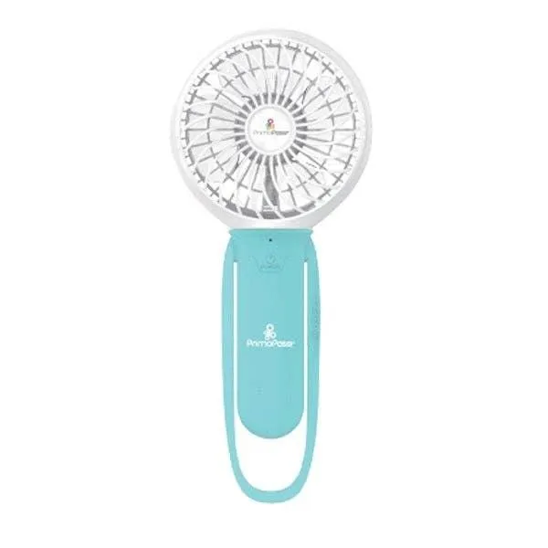 Light Blue 3-in-1 Turbo Fan with Rechargeable Battery