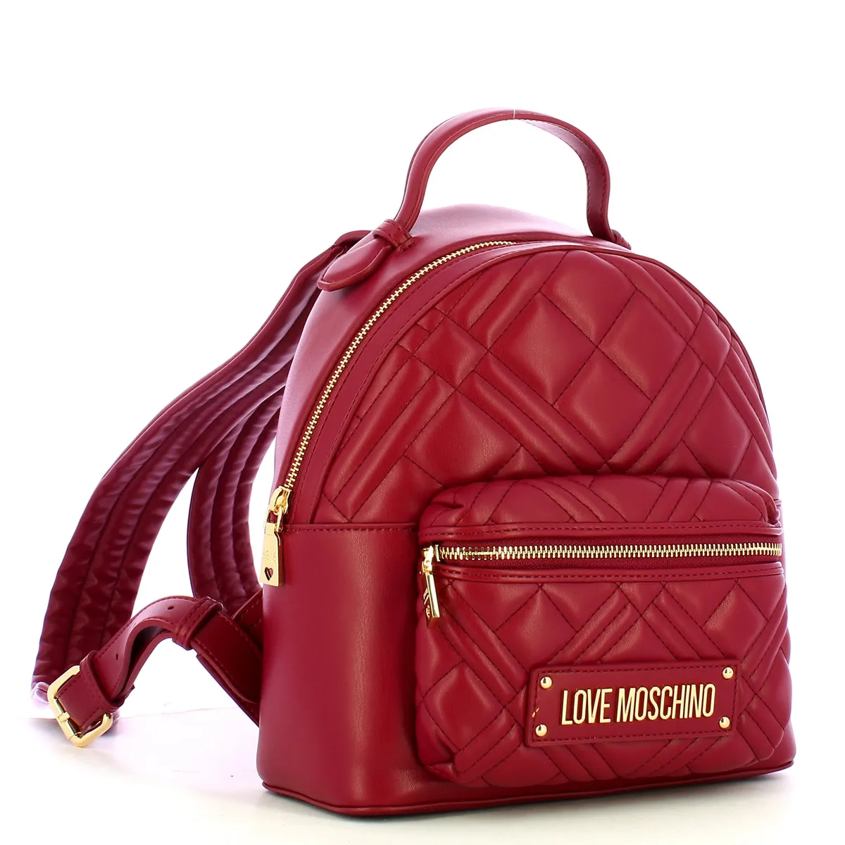 Love Moschino Quilted Vino Backpack JC4148PP1L - VINO