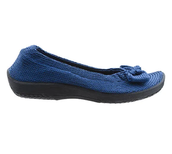  Lyla Sport Bow Flat in Denim CLOSEOUTS  