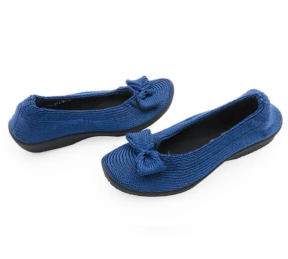  Lyla Sport Bow Flat in Denim CLOSEOUTS  