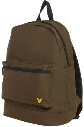 Lyle and Scott Olive Backpack