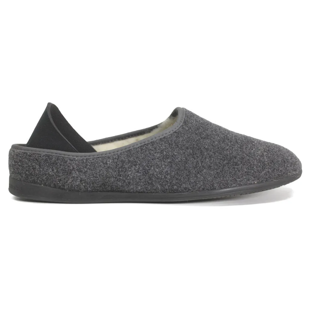 Mahabis Classic MC-F-44-DG-SB-A5 Unisex Slippers Larvik Dark Grey - UK 9.5