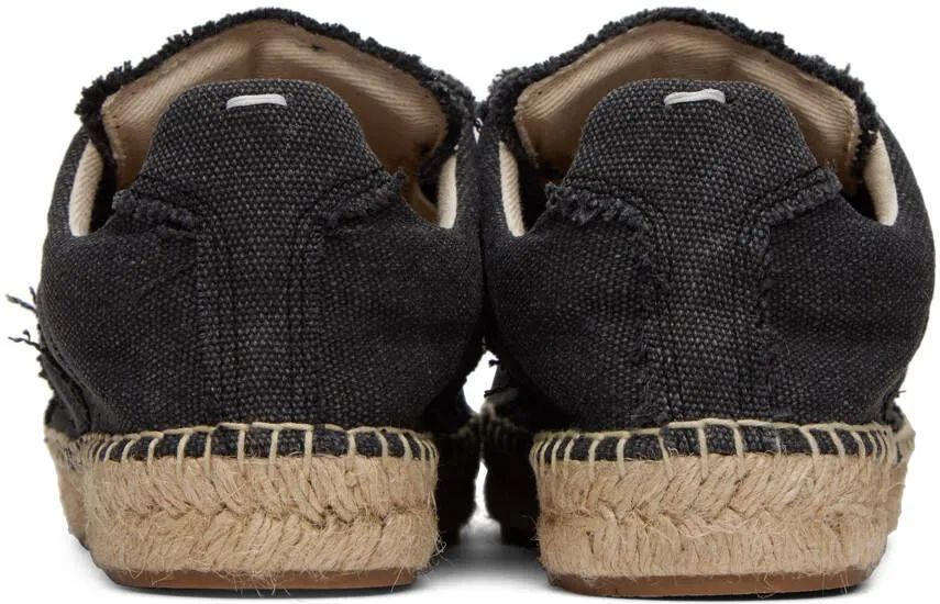 Maison Margiela Black Replica Espadrilles