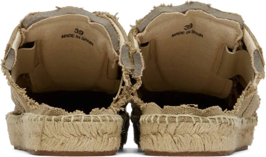 Maison Margiela Tan Replica Espadrilles