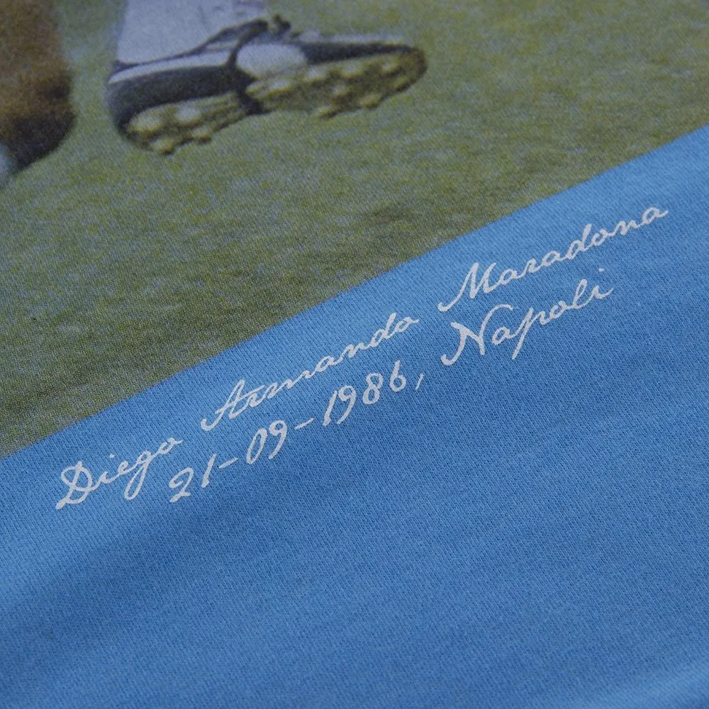 Maradona X COPA Napoli Away T-Shirt - Blue