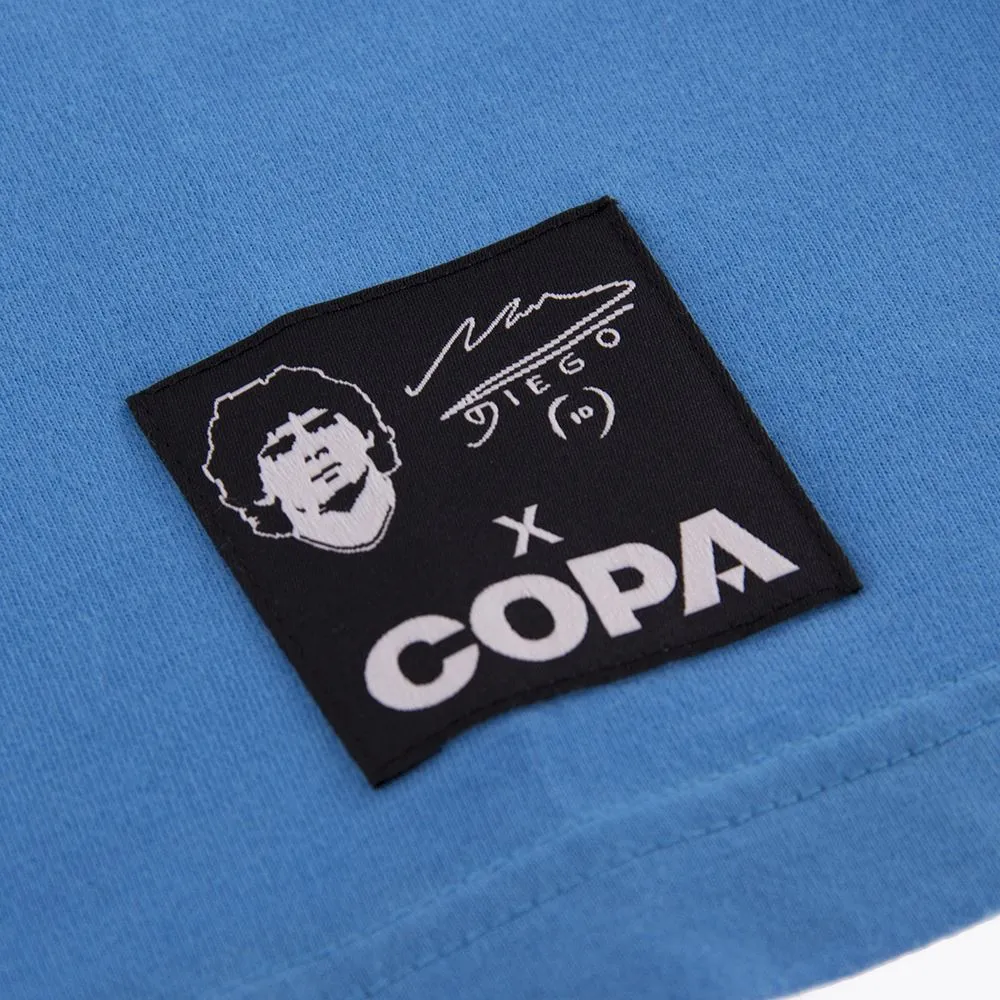 Maradona X COPA Napoli Away T-Shirt - Blue